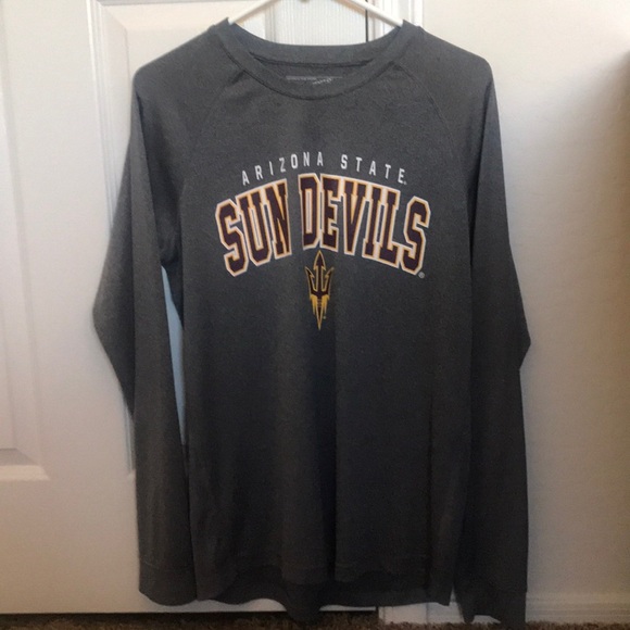 Campus Heritage Other - ARIZONA STATE LONG SLEEVE GRAY SHIRT